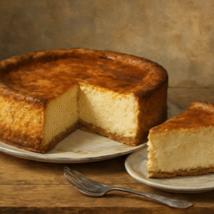 Tarta de Queso Casera